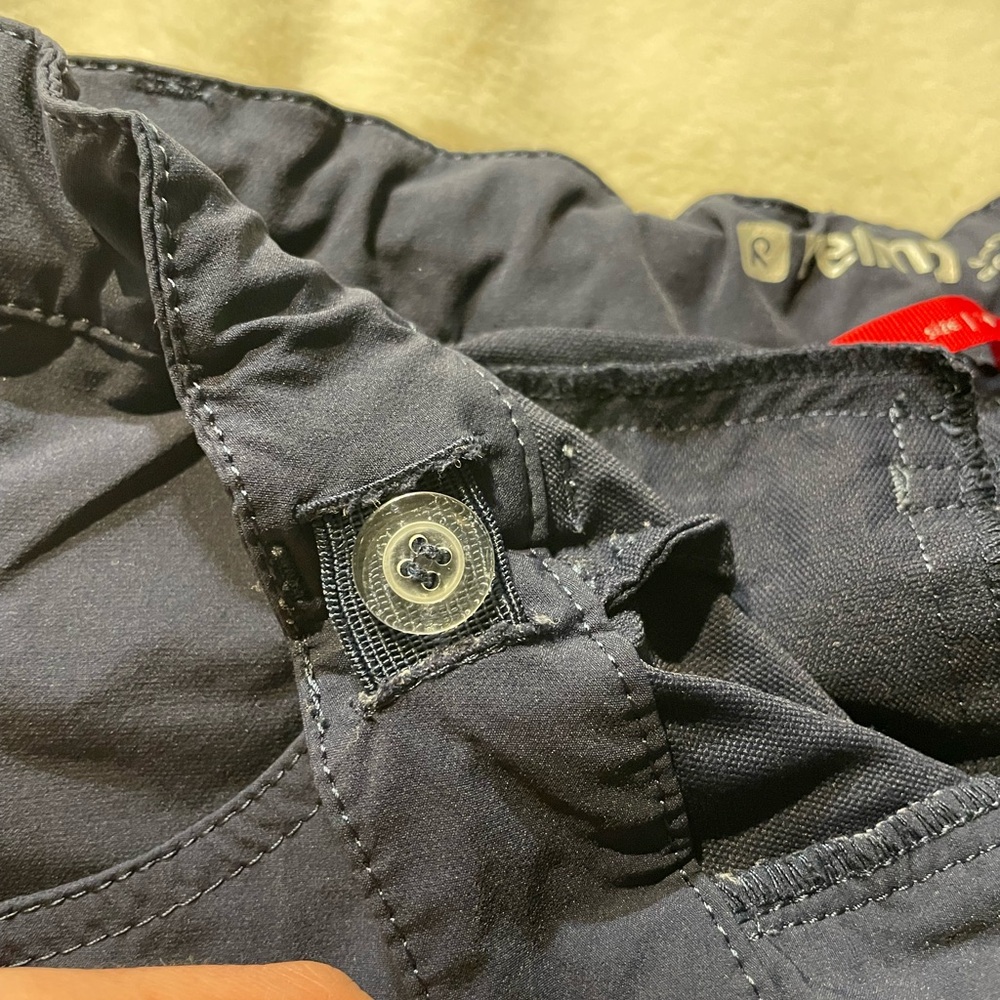 Blue Reima Kids Hiking/Outdoor Anti-Bite Pants Convertible - Picture 10 of 10
